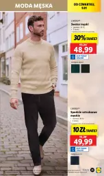 Gazetka promocyjna Lidl - GAZETKA - Gazetka - ważna od 11.01 do 11.01.2025 - strona 31 - produkty: Sweter, Spodnie sztruksowe, Moda, Spodnie