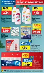 Gazetka promocyjna Lidl - GAZETKA - Gazetka - ważna od 20.12 do 20.12.2023 - strona 70 - produkty: Ser, Do mycia naczyń, Papier, Finish, Balsam do mycia naczyń, Tablet, Serwetki, Papier toaletowy, Ręcznik, Rolki, Koncentrat do mycia naczyń, Zmywarki, Flora, Olej, Tabletki do zmywarki