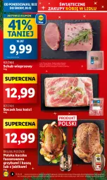 Gazetka promocyjna Lidl - GAZETKA - Gazetka - ważna od 20.12 do 20.12.2023 - strona 8 - produkty: Gra, Kaczka, Kaczka faszerowana, Boczek bez kości, Schab wieprzowy, Boczek, Olej, Jabłka, Fa