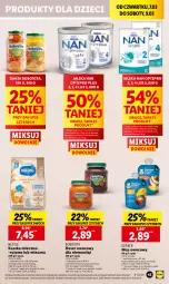 Gazetka promocyjna Lidl - GAZETKA - Gazetka - ważna od 09.03 do 09.03.2024 - strona 53 - produkty: Deser owocowy, Ser, Mus, Gerber, BoboVita, NAN Optipro, Deser, Nestlé