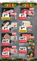 Gazetka promocyjna Netto - Artykuły spożywcze - Gazetka - ważna od 29.11 do 29.11.2023 - strona 5 - produkty: Mięso mielone, Filet z piersi kaczki, Królik, Tusz, Kiełbasa biała, Mięso na gulasz, Flaki, Kiełbasa, Mięso