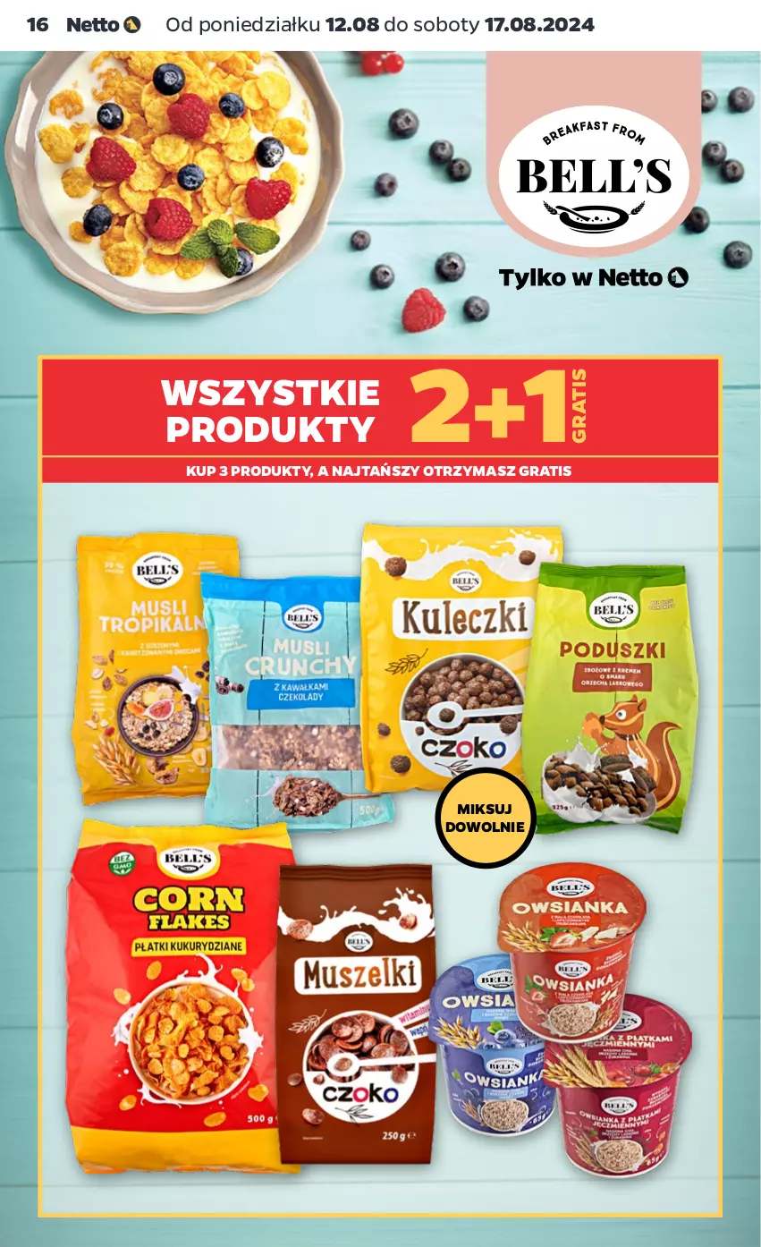 Gazetka promocyjna Netto - Artykuły spożywcze - ważna 12.08 do 17.08.2024 - strona 16 - produkty: Gra