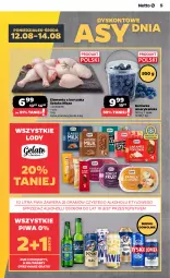 Gazetka promocyjna Netto - Artykuły spożywcze - Gazetka - ważna od 17.08 do 17.08.2024 - strona 5 - produkty: Piwa, Kurczak, Gra, Borówka, Borówka amerykańska, Produkty mrożone, Lody