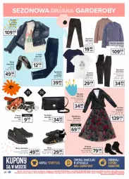 Gazetka promocyjna Carrefour - Gazetka Carrefour - Gazetka - ważna od 13.03 do 13.03.2021 - strona 28 - produkty: Spódnica, Torebka, Pasek damski, Buty, Spodnie jeans, Kurtka, T-shirt, Kozaki, Ozdoba, Pasek, Spodnie, Lampa, Fa