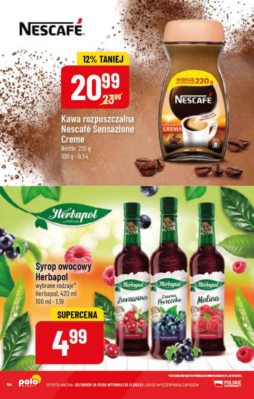 Gazetka promocyjna PoloMarket - Gazetka pomocyjna - ważna 09.11 do 15.11.2022 - strona 54 - produkty: Herbapol