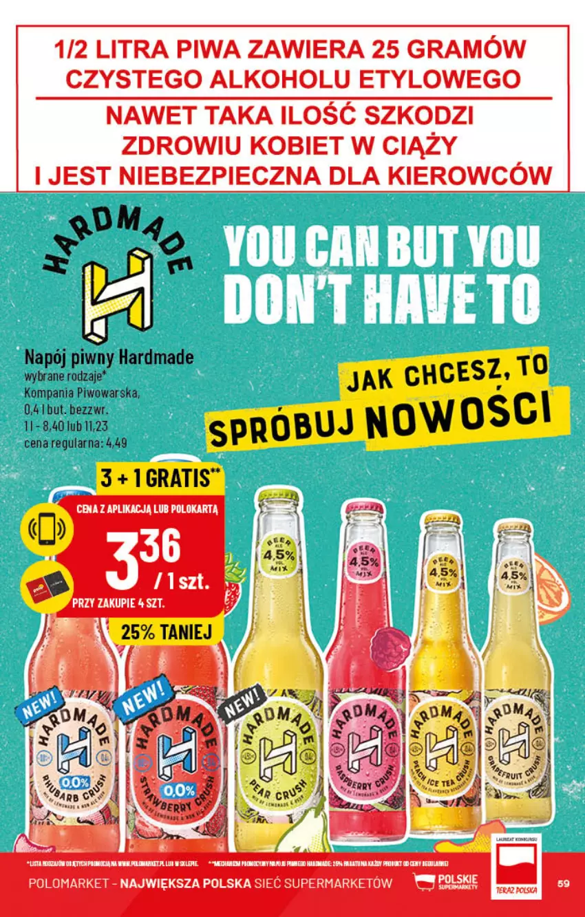 Gazetka promocyjna PoloMarket - Gazetka pomocyjna - ważna 09.11 do 15.11.2022 - strona 59 - produkty: Gra, Napój, Piec, Piwa, Piwo