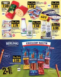 Gazetka promocyjna Topaz - Gazetka - Gazetka - ważna od 19.06 do 19.06.2024 - strona 12 - produkty: Mozzarella, Ser, BIC, Piątnica, Zott, Zottarella, Robico, Fanta, Kabanos, Berlinki, Kefir, Fa