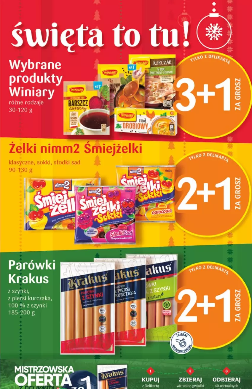 Gazetka promocyjna Delikatesy Centrum - Gazetka DC47 - ważna 01.12 do 07.12.2022 - strona 3 - produkty: Winiary