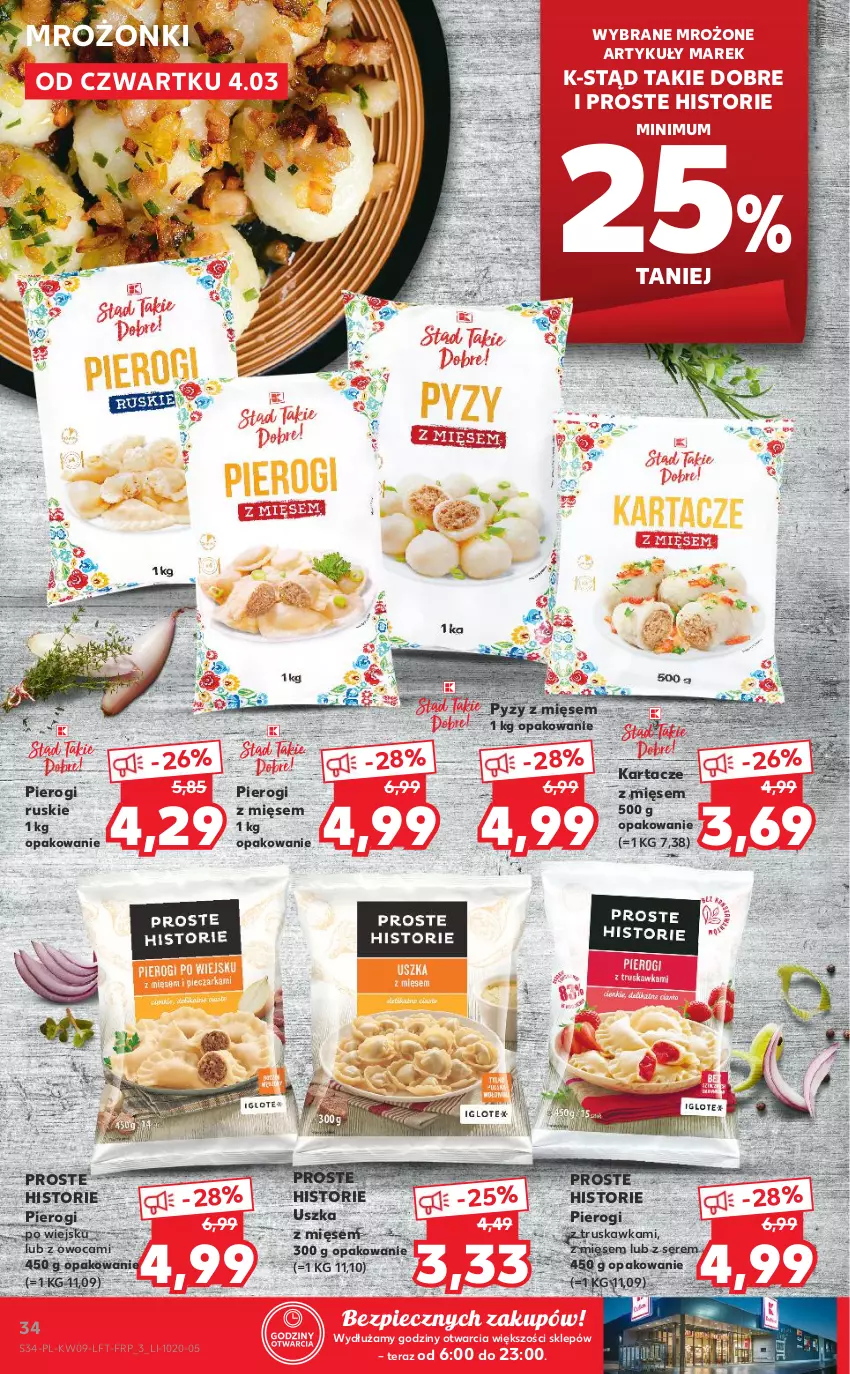 Gazetka promocyjna Kaufland - Oferta tygodnia - ważna 03.03 do 09.03.2021 - strona 34 - produkty: Piec, Pierogi, Ser, Tera