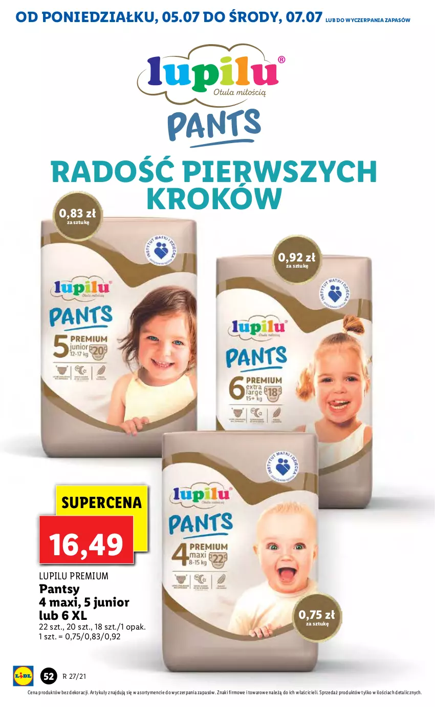 Gazetka promocyjna Lidl - GAZETKA - ważna 05.07 do 07.07.2021 - strona 52