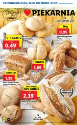 Gazetka promocyjna Lidl - GAZETKA - Gazetka - ważna od 07.07 do 07.07.2021 - strona 10 - produkty: Rum, Gra, Hamburger, Burger, Bułka hamburger, Danio, Chleb, Lanki, Bułka