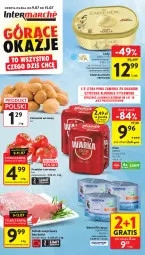 Gazetka promocyjna Intermarche - Gazetka Intermarche - Gazetka - ważna od 15.07 do 15.07.2026 - strona 1 - produkty: Piwa, Piwo, Gra, Carte d'Or, Aquaphor, Warka, Lody, Schab wieprzowy, Wkład filtrujący