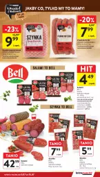 Gazetka promocyjna Intermarche - Gazetka Intermarche - Gazetka - ważna od 15.07 do 15.07.2026 - strona 15 - produkty: Ser, Salami, Bell, Szynka konserwowa, Szynka, Frankfurterki