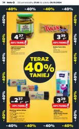 Gazetka promocyjna Netto - Artykuły spożywcze - Gazetka - ważna od 26.10 do 26.10.2024 - strona 26 - produkty: Korniszony, Bell, Worki na śmieci, Tera, Twix, Worki na śmiec, Baton, Bella, Wkładki