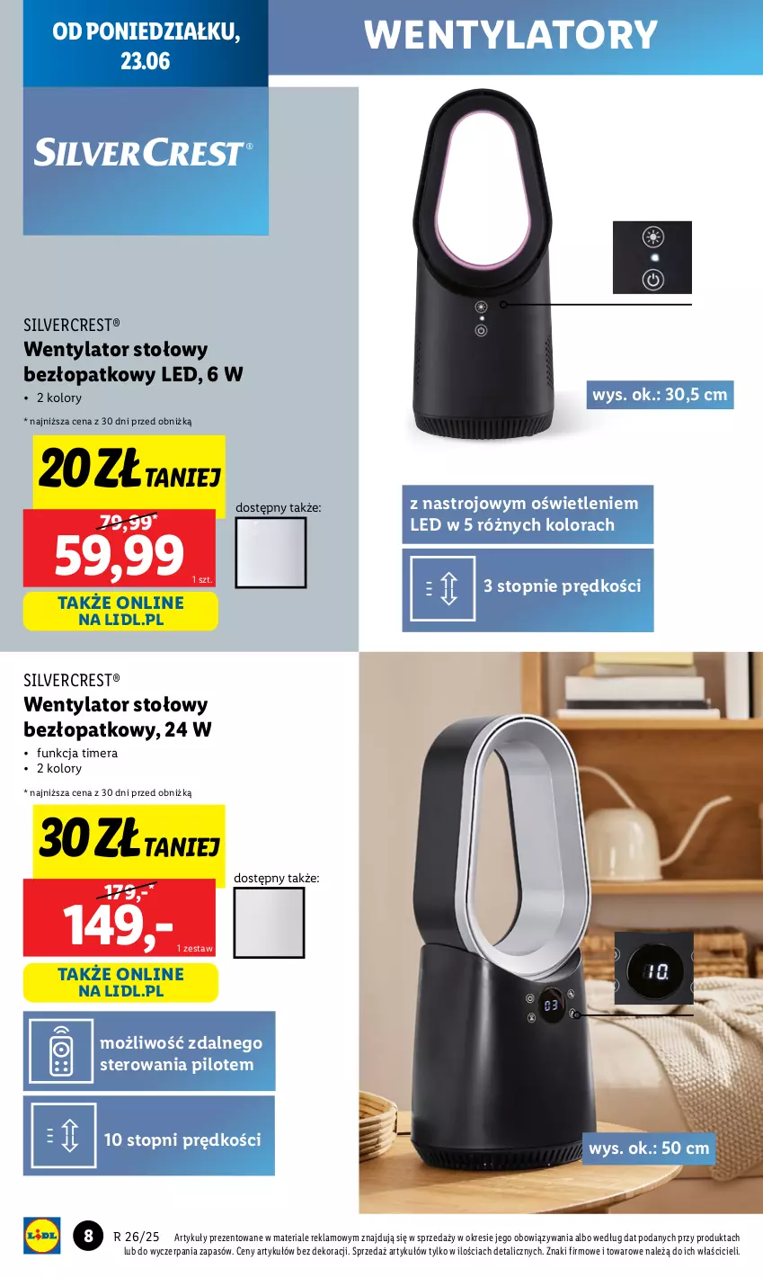 Gazetka promocyjna Lidl - GAZETKA - ważna 23.06 do 29.06.2025 - strona 8 - produkty: Silvercrest, Top