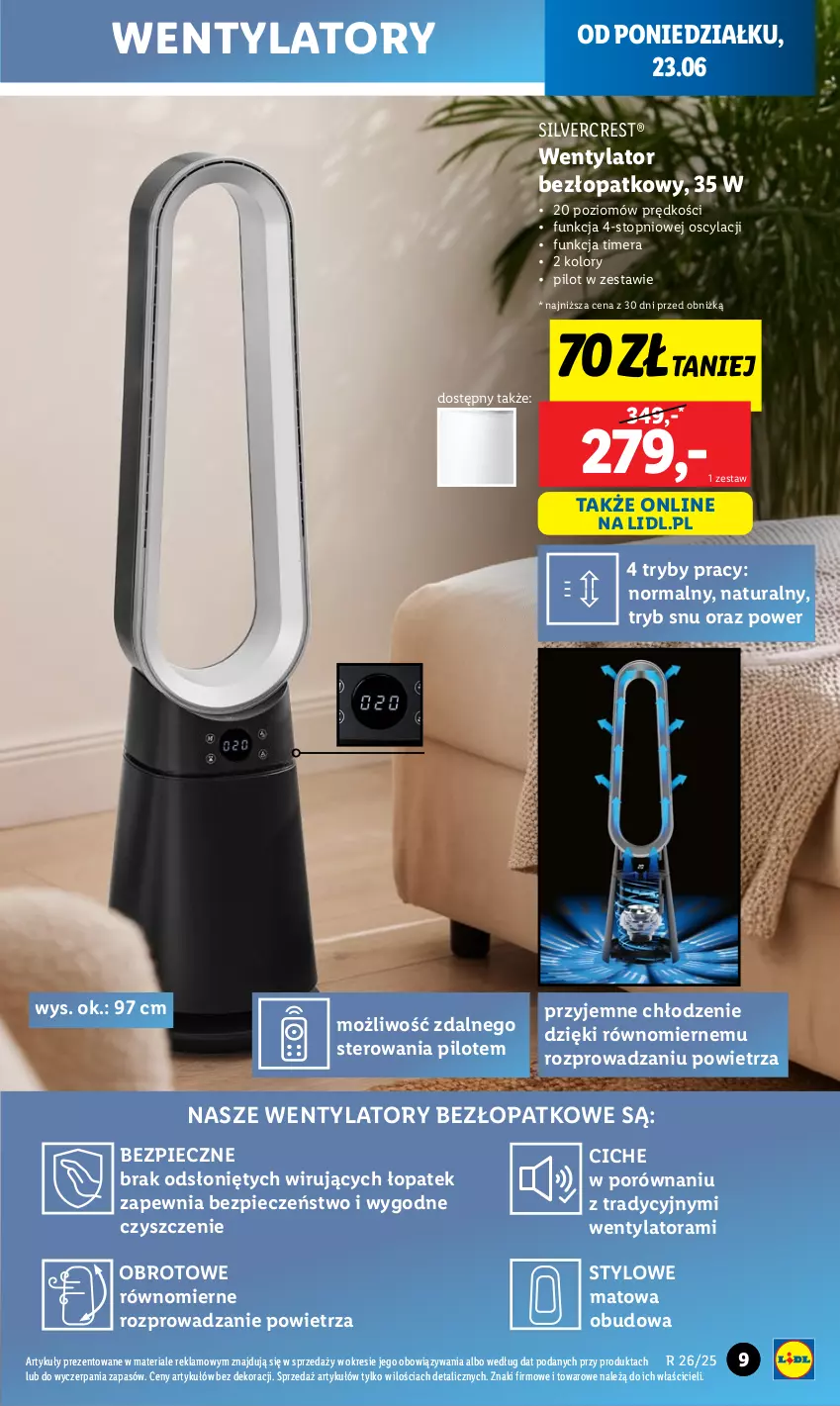 Gazetka promocyjna Lidl - GAZETKA - ważna 23.06 do 29.06.2025 - strona 9 - produkty: Piec, Por, Silvercrest, Top