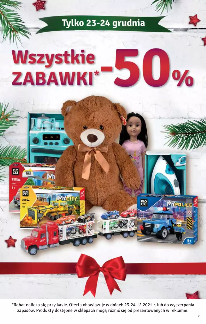 Gazetka promocyjna Stokrotka - Supermarket - ważna 22.12 do 28.12.2021 - strona 21