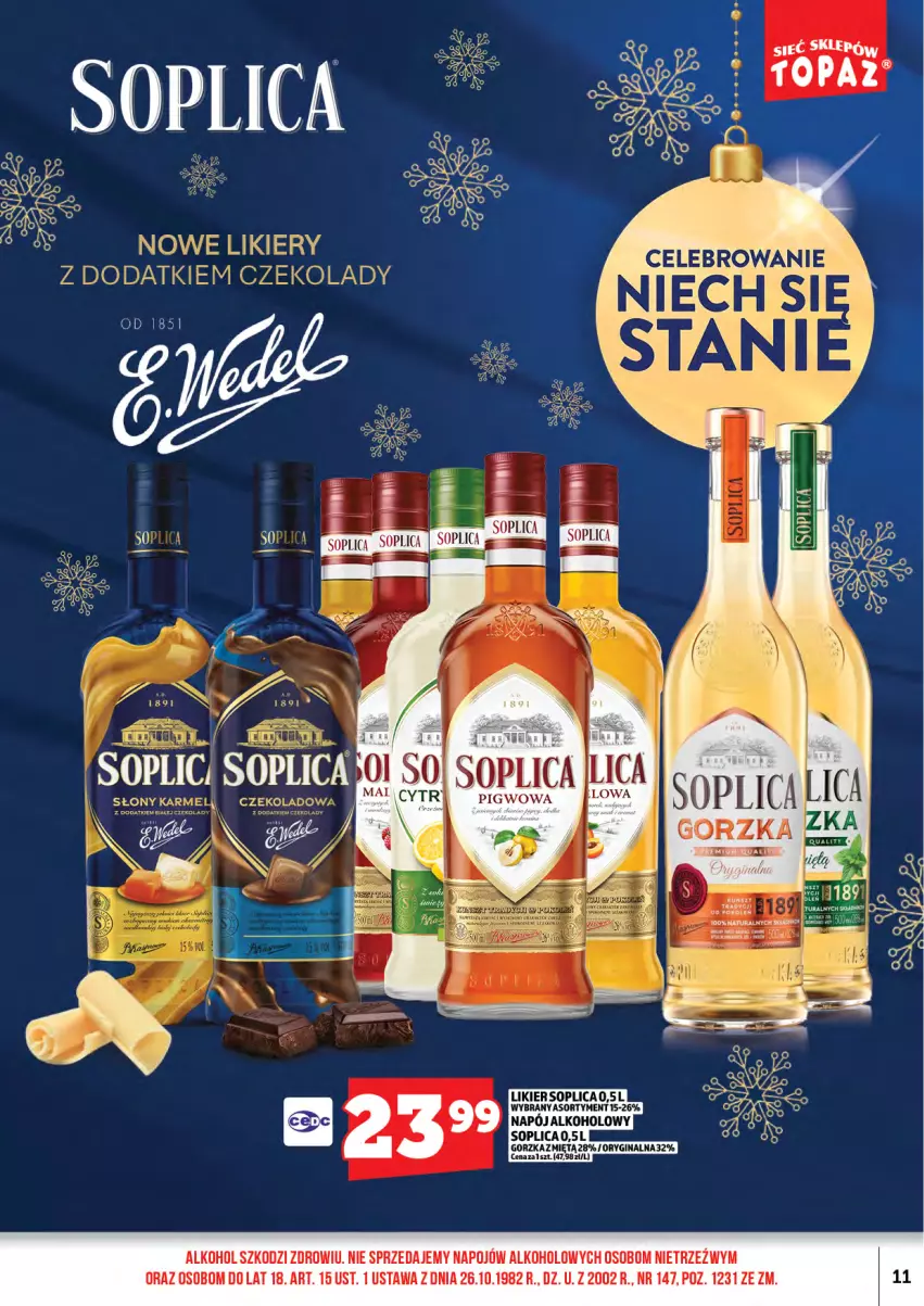 Gazetka promocyjna Topaz - Gazetka - ważna 15.12 do 31.12.2025 - strona 13 - produkty: Soplica