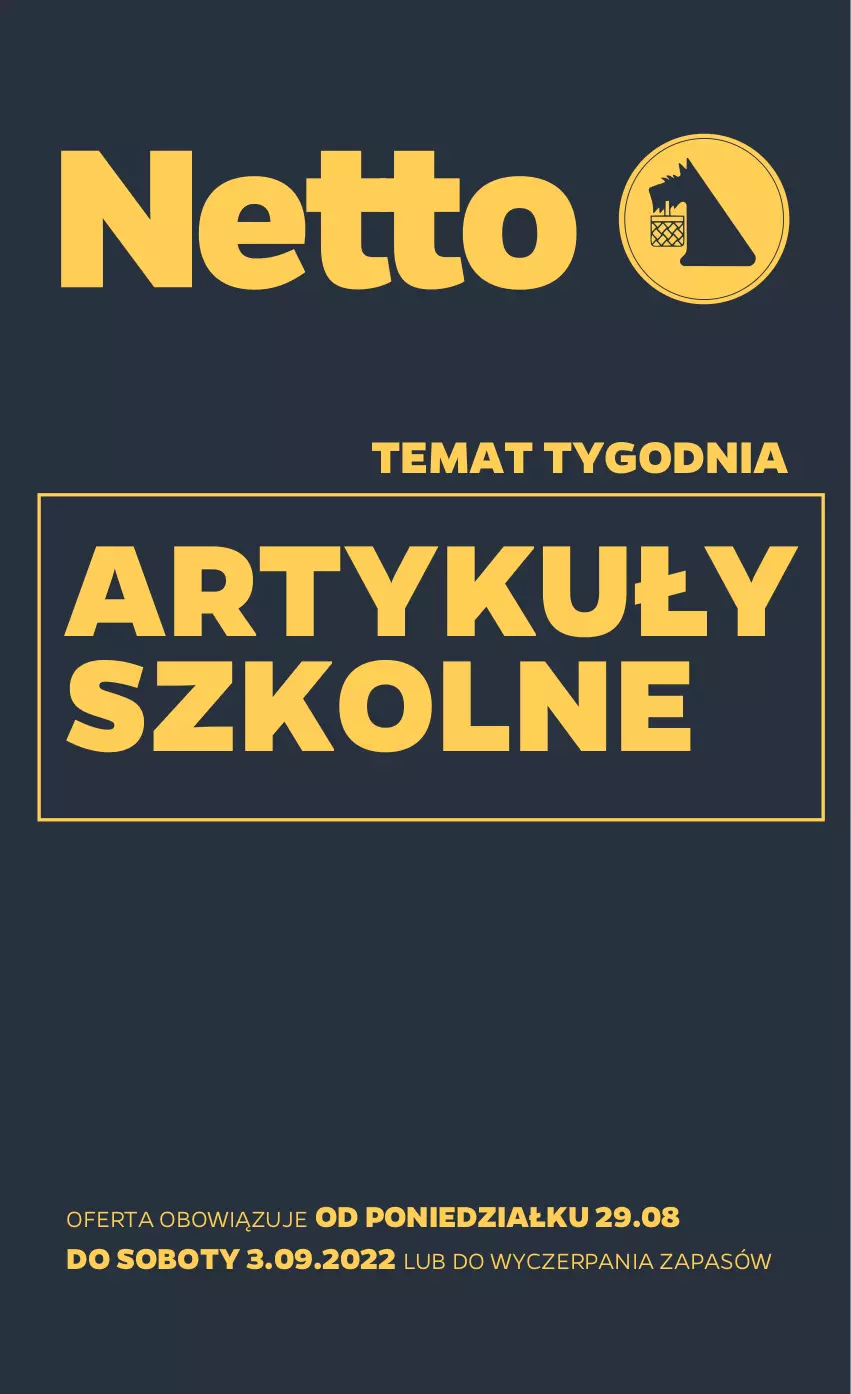 Gazetka promocyjna Netto - Akcesoria i dodatki - ważna 29.08 do 03.09.2022 - strona 1