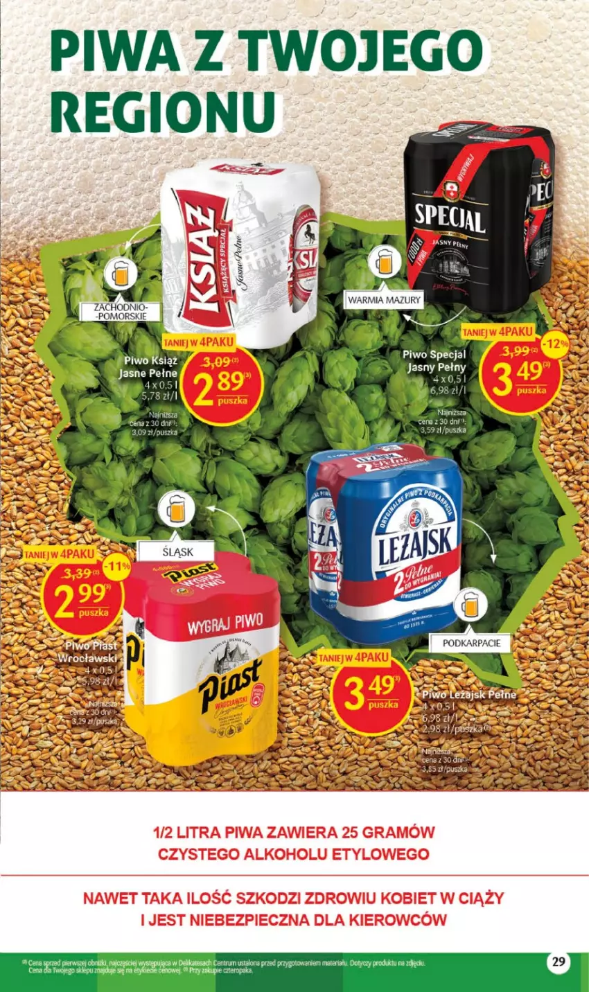 Gazetka promocyjna Delikatesy Centrum - Gazetka DC21 - ważna 01.06 do 06.06.2023 - strona 29 - produkty: Piwa, Piwo, Rum