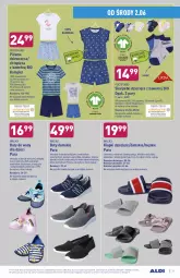 Gazetka promocyjna Aldi - Gazetka - ważna od 05.06 do 05.06.2021 - strona 31 - produkty: Klapki, Top, Buty do wody, Buty, Karp, Skarpetki, Wełna, Dzieci, Pocopiano, Piżama