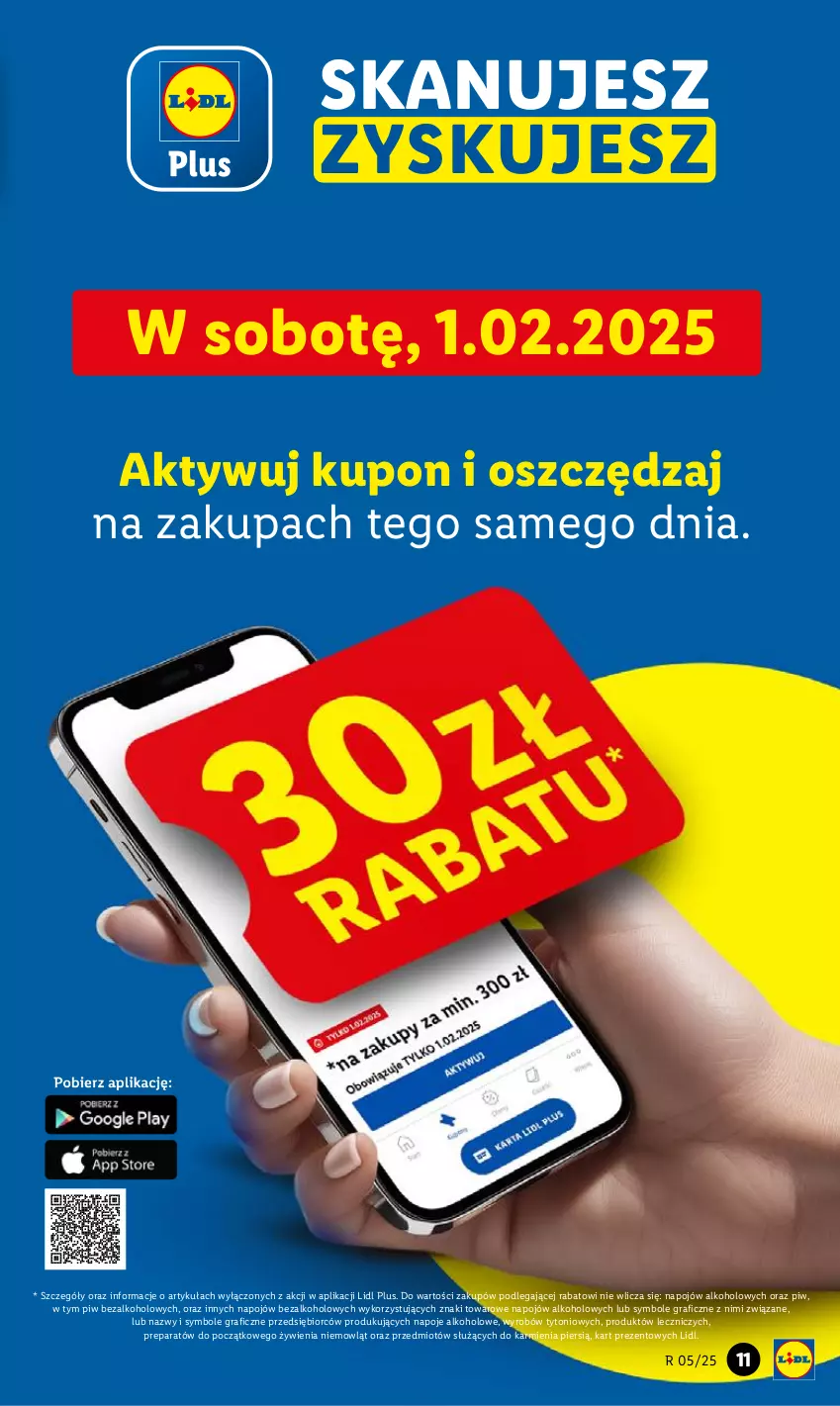 Gazetka promocyjna Lidl - GAZETKA - ważna 30.01 do 01.02.2025 - strona 11 - produkty: Gra, Karmi, Napoje, Znicz