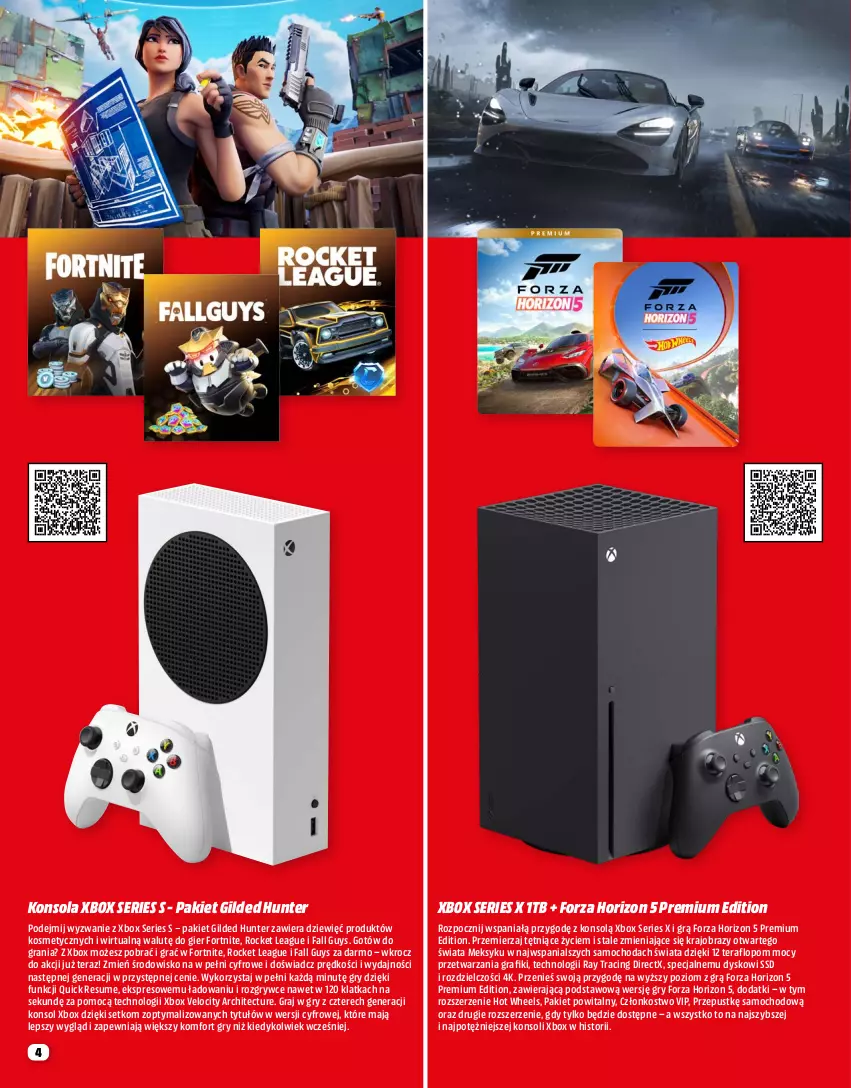 Gazetka promocyjna Media Markt - Gazetka Media Markt - ważna 01.03 do 31.03.2023 - strona 4 - produkty: Fa, Gra, Gry, Hot Wheels, Konsola, Obraz, Rocket League, Ser, Tera, Xbox