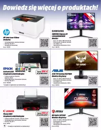 Gazetka promocyjna Media Markt - Gazetka Media Markt - Gazetka - ważna od 31.03 do 31.03.2023 - strona 14 - produkty: Ser, Gra, Asus, Skaner, Urządzenie wielofunkcyjne, Drukarka, Monitor, Nuxe, Samsung, HP