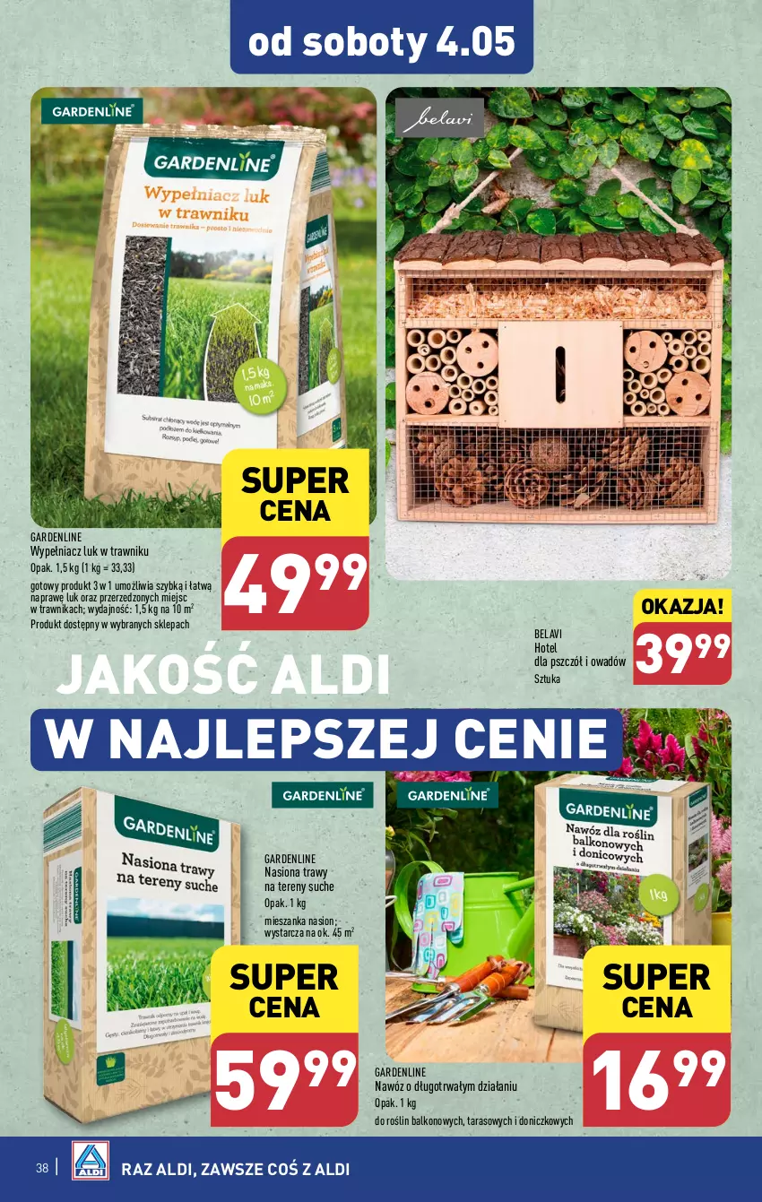 Gazetka promocyjna Aldi - Pełna oferta - ważna 29.04 do 04.05.2024 - strona 38 - produkty: Nawóz