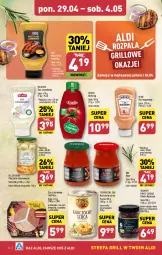 Gazetka promocyjna Aldi - Pełna oferta - Gazetka - ważna od 04.05 do 04.05.2024 - strona 14 - produkty: Piec, Ketchup, All Seasons, Sos, Ser, Mus, Oliwki, Sos czosnkowy, Karczochy, Burger, Kotlin, Grill, Heinz, Musztarda, Fa