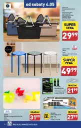 Gazetka promocyjna Aldi - Pełna oferta - Gazetka - ważna od 04.05 do 04.05.2024 - strona 36 - produkty: Rama, Stek, Kosz, Pojemnik, Panasonic, Baterie alkaliczne, Taboret, Akumulator