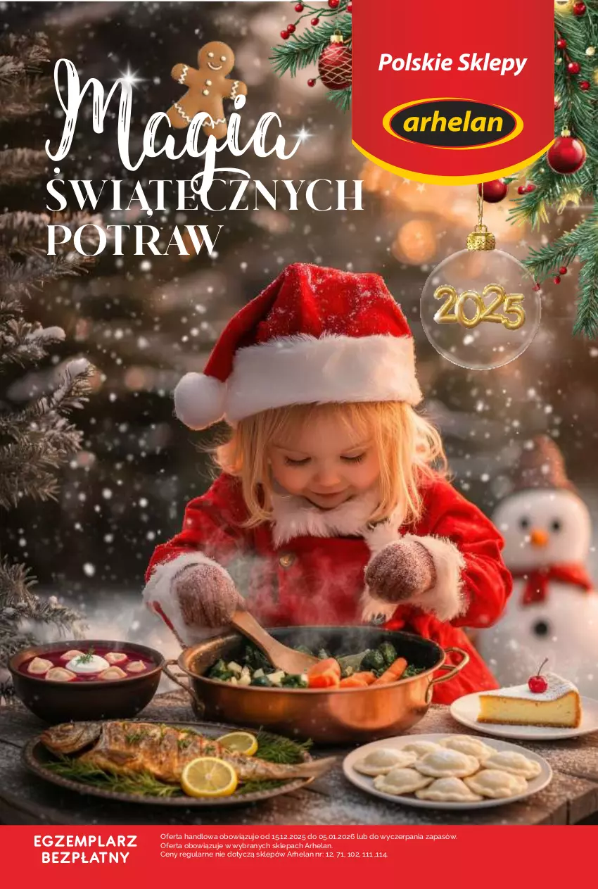 Gazetka promocyjna Arhelan - Gazetka - ważna 15.12.2025 do 05.01.2026 - strona 1