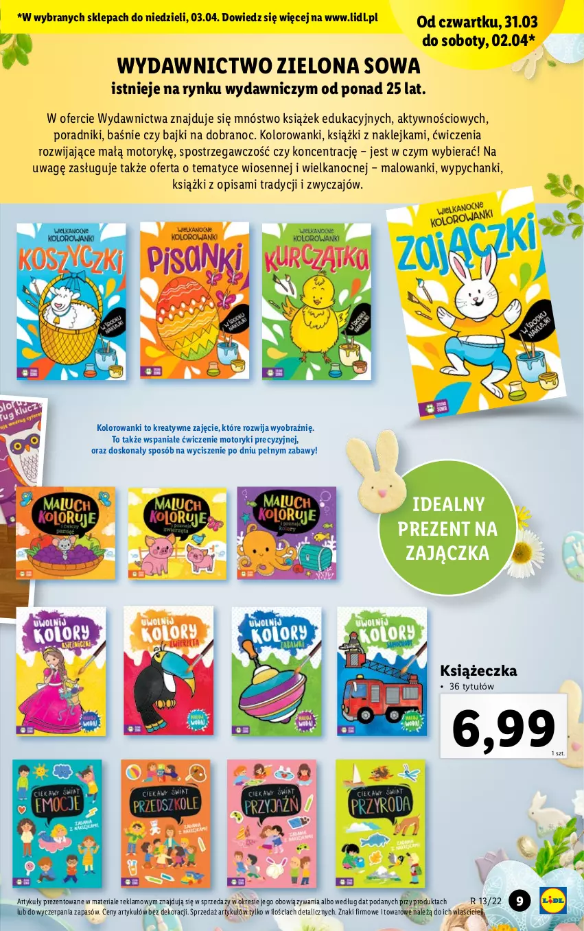 Gazetka promocyjna Lidl - KATALOG ZABAWKI - ważna 22.03 do 17.04.2022 - strona 9 - produkty: Klej, Por