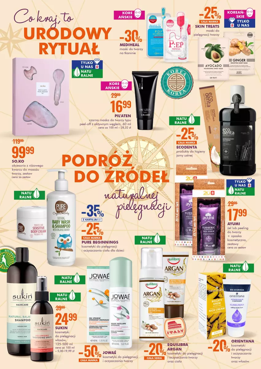 Gazetka promocyjna Super Pharm - Gazetka - ważna 30.09 do 13.10.2021 - strona 4 - produkty: Avocado, Ayumi, Body, Dzieci, Ecodenta, Fa, Gaga, Gin, Kosmetyki do pielęgnacji, LG, Maska, Maska do twarzy, Opaska, Peeling, Por, Ser