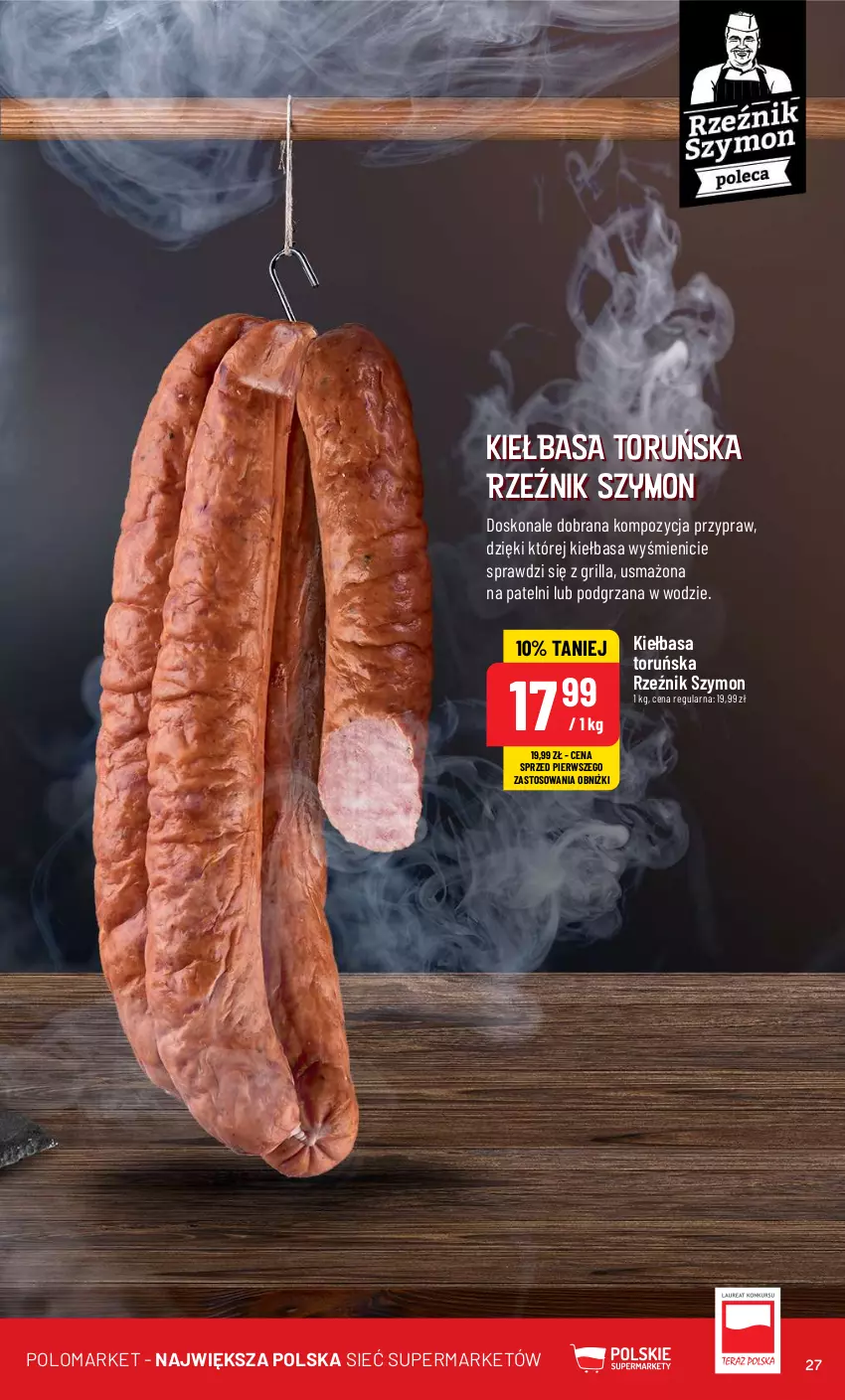 Gazetka promocyjna PoloMarket - Gazetka pomocyjna - ważna 12.06 do 18.06.2024 - strona 27 - produkty: Grill, Kiełbasa