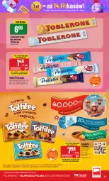 Gazetka promocyjna PoloMarket - Gazetka pomocyjna - Gazetka - ważna od 18.06 do 18.06.2024 - strona 39 - produkty: Toblerone, Princessa, Cukier, Czekolada, Toffifee, Cukierki, Nestlé