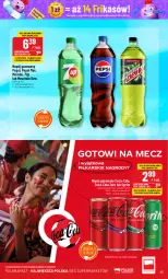 Gazetka promocyjna PoloMarket - Gazetka pomocyjna - Gazetka - ważna od 18.06 do 18.06.2024 - strona 43 - produkty: 7up, Pepsi max, Mirinda, Coca-Cola, Pepsi, Napój gazowany, Sprite, Napój