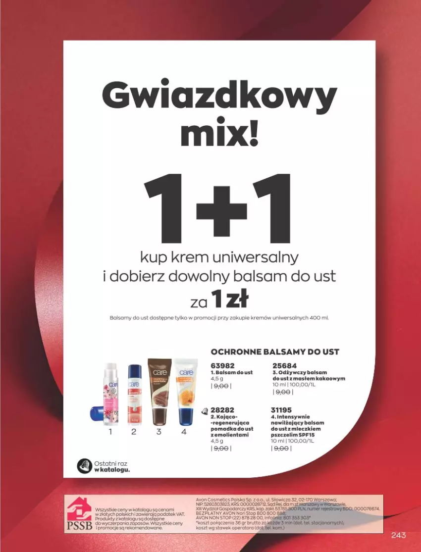 Gazetka promocyjna Abra Meble - avon test - ważna 16.01 do 20.01.2021 - strona 243