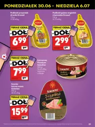 Gazetka promocyjna Delikatesy Centrum - Franczyza DC27 Poniedziałek - Gazetka - ważna od 06.07 do 06.07.2025 - strona 29 - produkty: Sok, Ser, Rum, Sokołów, Tera, Podlaski