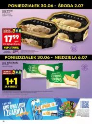 Gazetka promocyjna Delikatesy Centrum - Franczyza DC27 Poniedziałek - Gazetka - ważna od 06.07 do 06.07.2025 - strona 32 - produkty: Rum, Koc, Gry, Dron, Lody, Zielona Budka