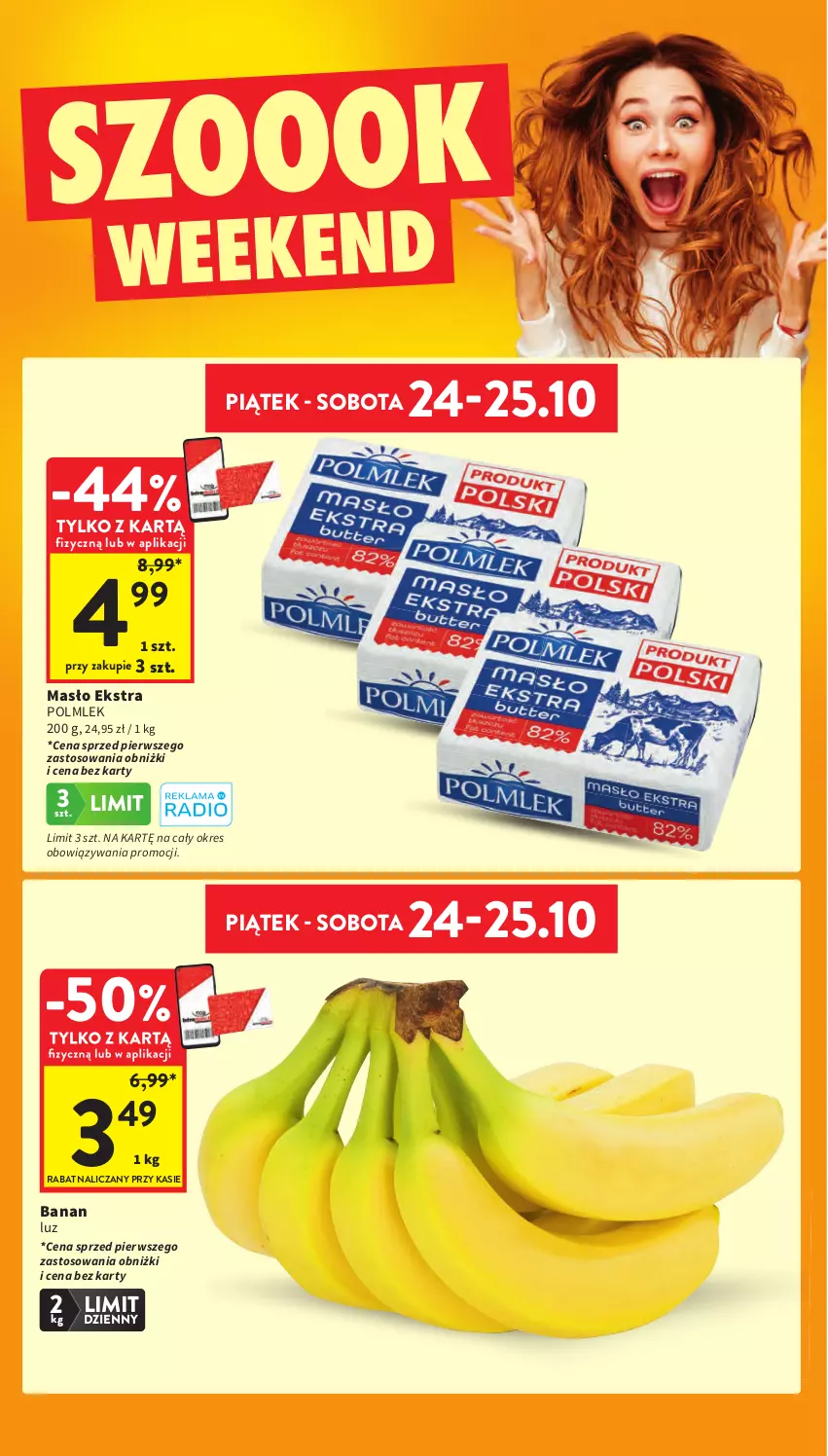 Gazetka promocyjna Intermarche - Gazetka Intermarche - ważna 23.10 do 29.10.2025 - strona 8 - produkty: Masło, POLMLEK