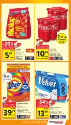 Gazetka promocyjna Intermarche - Gazetka Intermarche - Gazetka - ważna od 29.10 do 29.10.2025 - strona 11 - produkty: Gin, Papier, Proszek do prania, Coca-Cola, Papier toaletowy, Velvet, Vizir, Lorenz