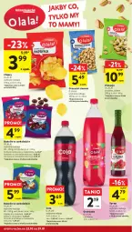 Gazetka promocyjna Intermarche - Gazetka Intermarche - Gazetka - ważna od 29.10 do 29.10.2025 - strona 26 - produkty: Pistacje, Orzeszki, Królewski, Migdały, Chipsy, Oranżada, Syrop, Rodzynki, Orzeszki ziemne