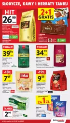 Gazetka promocyjna Intermarche - Gazetka Intermarche - Gazetka - ważna od 29.10 do 29.10.2025 - strona 27 - produkty: Nescafé, Gra, Inka, Kawa zbożowa, Kawa ziarnista, Saga, Kawa mielona, Kawa, Jacobs Krönung, Wawel, Vitax, Czekolada, Mocca Fix Gold, Jacobs, Woseba, Herbata, Napój