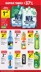 Gazetka promocyjna Intermarche - Gazetka Intermarche - Gazetka - ważna od 29.10 do 29.10.2025 - strona 30 - produkty: Nałęczowianka, Tropical, Ice tea, Napoje, Lack, Fortuna, Lipton, Napój izotoniczny, Napój gazowany, Oshee, Woda mineralna, Napój niegazowany, Woda, Napój, Hortex