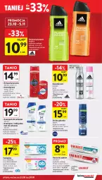 Gazetka promocyjna Intermarche - Gazetka Intermarche - Gazetka - ważna od 29.10 do 29.10.2025 - strona 35 - produkty: Gin, Old Spice, Dezodorant, Pasta do zębów, Adidas, Tampony, Lacalut, Szampon, Odżywka, O.B., Nivea
