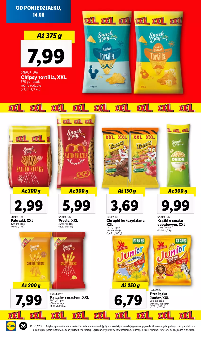 Gazetka promocyjna Lidl - GAZETKA - ważna 14.08 do 19.08.2023 - strona 30 - produkty: Precle