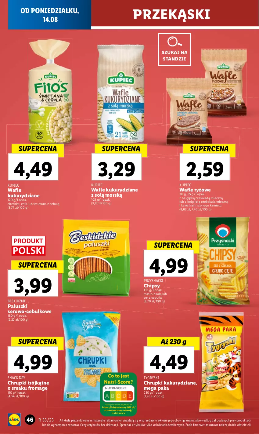 Gazetka promocyjna Lidl - GAZETKA - ważna 14.08 do 19.08.2023 - strona 52 - produkty: Ser, Wazon