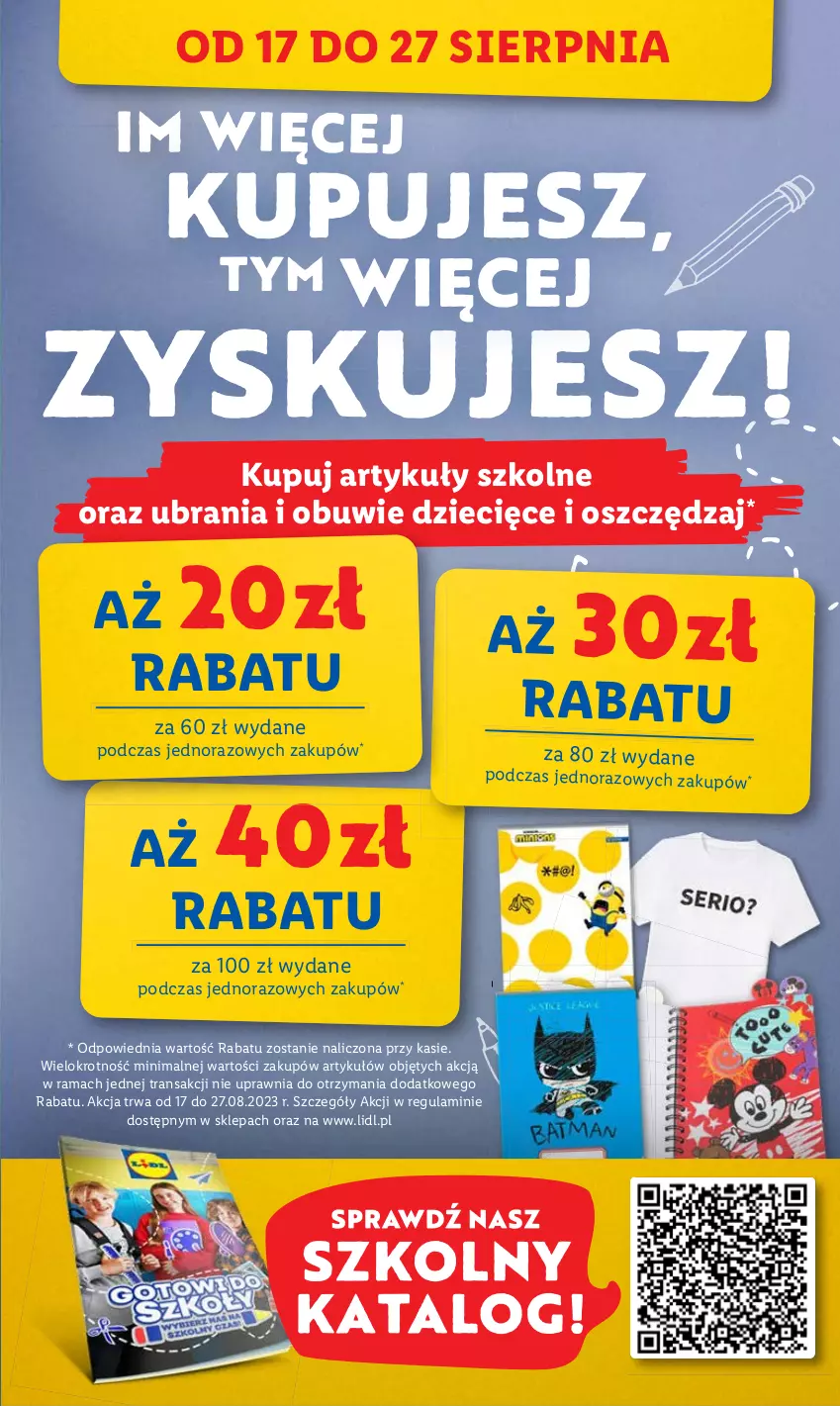 Gazetka promocyjna Lidl - GAZETKA - ważna 14.08 do 19.08.2023 - strona 61 - produkty: Dzieci, Rama, Tran