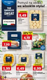 Gazetka promocyjna Lidl - GAZETKA - Gazetka - ważna od 12.10 do 12.10.2022 - strona 31 - produkty: Tortelloni, Warzywa, Sos, Ser, Gnocchi, Lion, Pellet, Bazyl, Lasagne